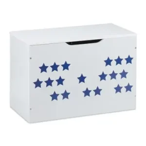 Preis Gesenkt relaxdays Spielzeugtruhe in Weiß - (B)60 x (H)40 x (T)30 cm günstig kaufen | limango