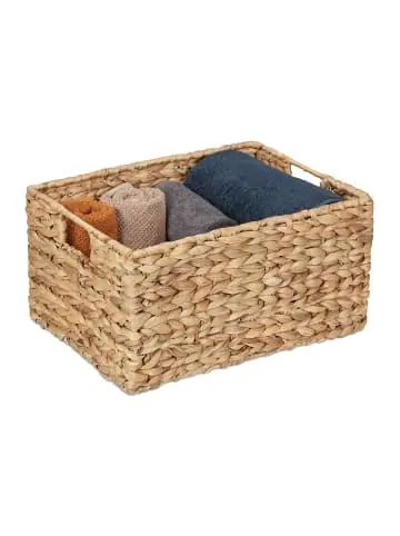 Must-Have relaxdays Aufbewahrungskorb in Natur - (B)28 x (H)19 x (T)37 cm günstig kaufen | limango