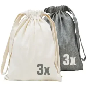 Wochenendangebot DuneDesign 6er Set Packbeutel Lenaro in Grau günstig kaufen | limango