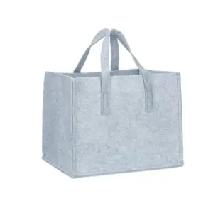 Neu Im Sortiment relaxdays Kaminholzkorb in Grau - (B)43 x (H)34,5 x (T)36,5 cm günstig kaufen | limango