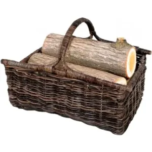 kobolo Kaminholzkorb FIREWDBSK 83 in Braun günstig kaufen | limango Sichere Zahlung