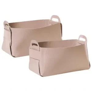 Beliani 2er-Set Büroaccessoires NUZI in Rosa günstig kaufen | limango Top-Seller