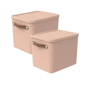 Sofort Bestellen Rotho 2er-Set Aufbewahrungsbox Maloja 27l günstig kaufen | limango