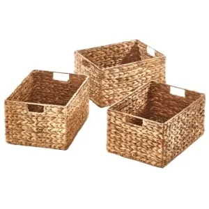 Schneller Versand kobolo 3tlg. Set Aufbewahrungskorb MOLLY25 in Braun günstig kaufen | limango
