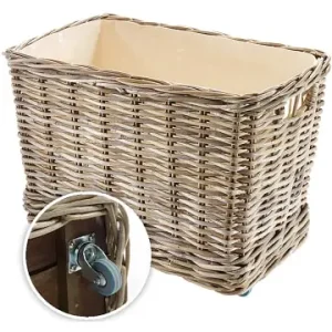 kobolo Kaminholzkorb LINENCART in Grau günstig kaufen | limango Preiswert
