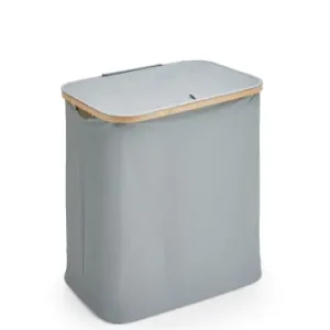 Angebot ebuy24 Wäschekorb Karin Grau 57 x 37 cm günstig kaufen | limango