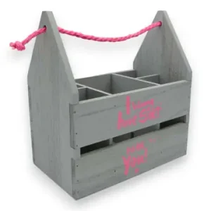 UNUS Flaschenträger I wanna have sekt with you in Grau günstig kaufen | limango Top-Seller