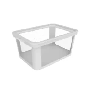 Neu Rotho Albris Aufbewahrungsbox 45l mit Deckel, Kunststoff (PP recycelt) in Weiß günstig kaufen | limango