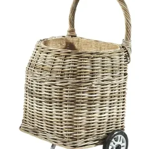 Geprüft kobolo Kaminholzkorb KUBUTROLL24 in Grau günstig kaufen | limango