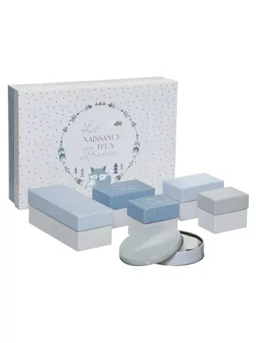 Direktkauf Atmosphera Créateur d'intérieur Geschenk-Boxen in blau günstig kaufen | limango