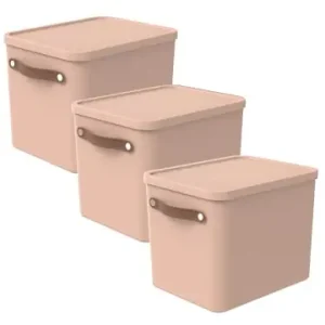 Nur Heute Rotho 3er-Set Aufbewahrungsbox Maloja 27l günstig kaufen | limango