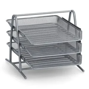 Garantierte Lieferung Zeller Present Gestapeltes Dokumentenfach in grau günstig kaufen | limango