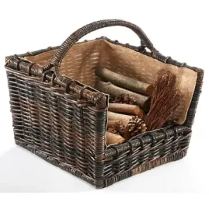 kobolo Kaminholzkorb FIREW 29342-17 in Braun günstig kaufen | limango Sonderangebot