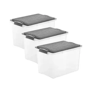Rotho 3er Set Box DIN A4 Format hoch, 19 l COMPACT günstig kaufen | limango Kostenloser Versand