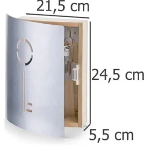 Zeller Present Schlüsselkasten in silbern günstig kaufen | limango Preis Gesenkt