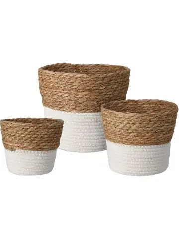 Home&Styling Collection Aufbewahrungskörbe in weiß günstig kaufen | limango Schnäppchen