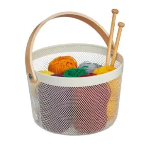 relaxdays Drahtkorb in Weiß günstig kaufen | limango Top-Angebot