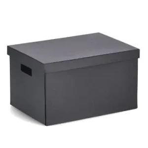 Markenprodukt Zeller Present Aufbewahrungsbox in anthrazitfarben günstig kaufen | limango