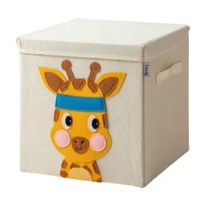 Echt Lifeney Aufbewahrungsbox mit Deckel Giraffe hell, 33 x 33 x 33 cm günstig kaufen | limango