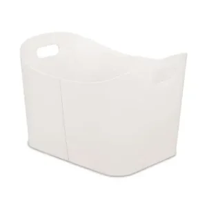 Bestseller relaxdays Holzkorb in Cremeweiß - (B)53,5 x (H)36 x (T)41 cm günstig kaufen | limango