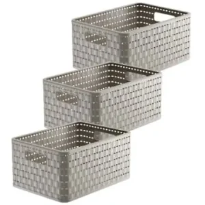 Nur Heute Rotho Country 3er-Set Aufbewahrungskiste 11l in Rattan-Optik in Cappuccino günstig kaufen | limango