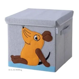Aktuell Lifeney Aufbewahrungsbox "DieMaus" Maus mit Deckel, 30 x 30 x 30 cm günstig kaufen | limango
