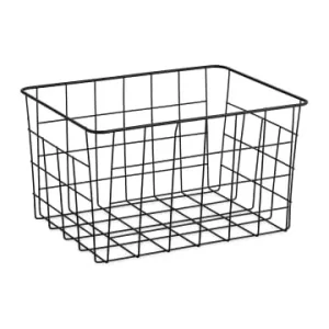 Nur Heute relaxdays Drahtkorb Set in Schwarz günstig kaufen | limango