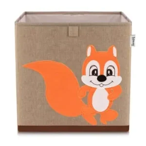Lifeney Aufbewahrungsbox Eichhörnchen dunkel, 33 x 33 x 33 cm günstig kaufen | limango Gratis Versand