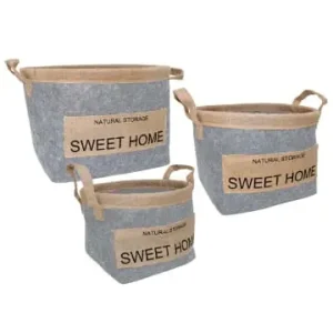 Schneller Versand Douceur d’Intérieur Dekokörbe in grau günstig kaufen | limango