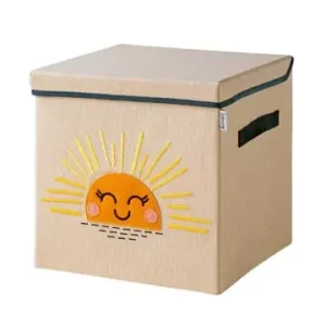 Lifeney Aufbewahrungsbox mit Deckel Sonne, 33x33x33cm günstig kaufen | limango Super-Preis