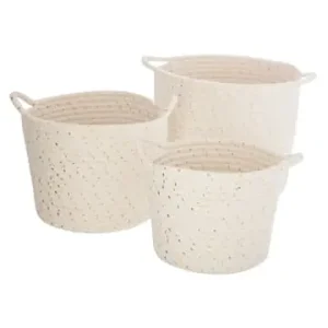 Atmosphera Créateur d'intérieur Aufbewahrungskörbe in weiß günstig kaufen | limango Preisreduziert