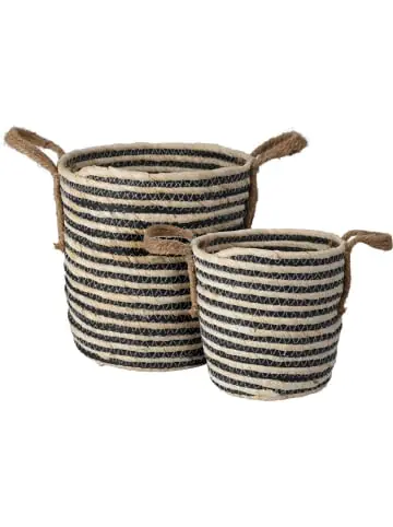 Home&Styling Collection Aufbewahrungskörbe in schwarz günstig kaufen | limango Letzte Chance