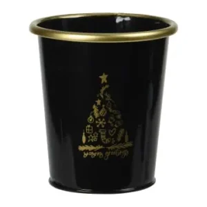 Kostenfreie Lieferung Home&Styling Collection Metalleimer in schwarz günstig kaufen | limango