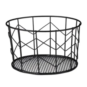 Heißes Angebot relaxdays 3x Drahtkorb in Schwarz günstig kaufen | limango