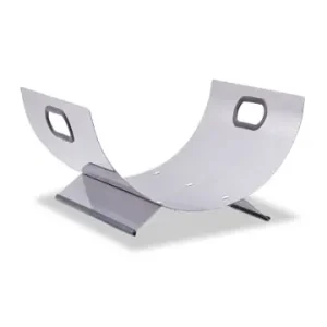 Neu relaxdays Kaminholzkorb in Silber - (B)37 x (H)19 x (T)33 cm günstig kaufen | limango