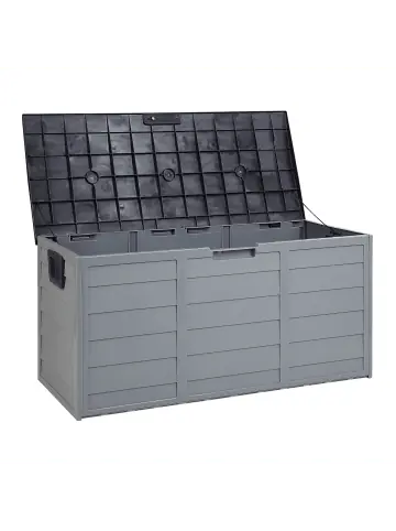 Heißes Angebot Beliani Truhe LOCARNO in Grau - (W) 112 x (H) 53 x (L) 50 cm günstig kaufen | limango