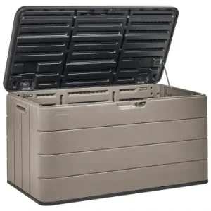 Beliani Truhe MILIES in Braun/Schwarz - (W) 116 x (H) 60 x (L) 60 cm günstig kaufen | limango Neue Ware