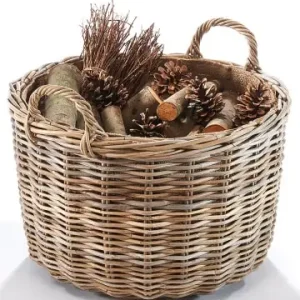 kobolo Kaminholzkorb KUBUFIRE01 in Grau günstig kaufen | limango Top-Angebot