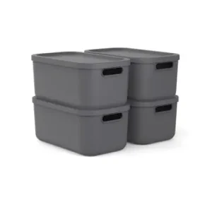 Rotho Aufbewahrungsbox 4er Set 12 l ALBULA LIGHT günstig kaufen | limango Neuheit