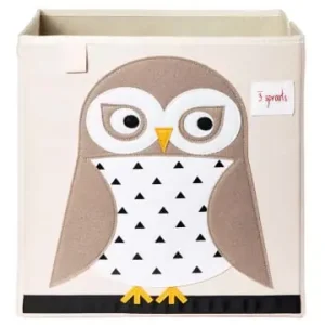 3 Sprouts Spielzeugkorb Eule 33 x 33 x 33 cm günstig kaufen | limango Zertifiziert