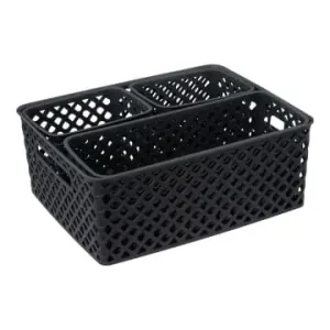 5five Simply Smart Aufbewahrungskörbe in schwarz günstig kaufen | limango Bestpreis