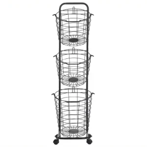 Rabatt Beliani Bad-Kleinaufbewahrung AYAPAL in Schwarz - (W) 37 x (H) 123 x (L) 37 cm günstig kaufen | limango