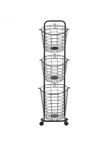 Rabatt Beliani Bad-Kleinaufbewahrung AYAPAL in Schwarz - (W) 37 x (H) 123 x (L) 37 cm günstig kaufen | limango