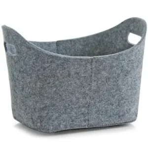 Neue Ware Zeller Present Wäschekorb in grau günstig kaufen | limango