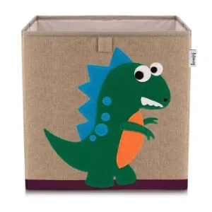 Direkt Vom Hersteller Lifeney Aufbewahrungsbox Dino dunkel, 33 x 33 x 33 cm günstig kaufen | limango