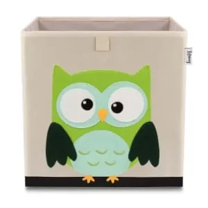 Lifeney Aufbewahrungsbox Eule dunkel, 33 x 33 x 33 cm günstig kaufen | limango Rabatt