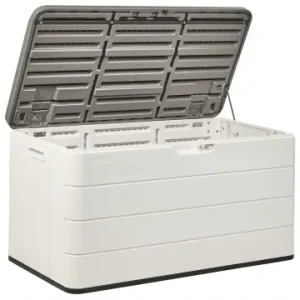 Abverkauf Beliani Truhe MILIES in Weiß/Grau - (W) 116 x (H) 60 x (L) 60 cm günstig kaufen | limango