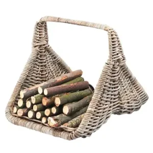 Markenware kobolo Kaminholzkorb FIREWDBSK 33 in Grau günstig kaufen | limango