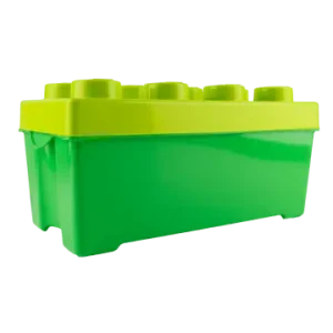 LEGO Aufbewahrungsbox Grün Mittelgroß 1x Stück - ab 3 Jahren in green günstig kaufen | limango Expressversand