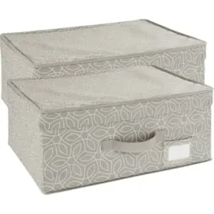 Direkt Vom Hersteller Wenko Aufbewahrungsbox 2er-Pack in taupe günstig kaufen | limango